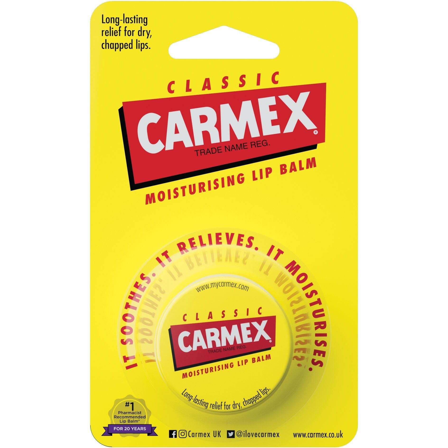 Бальзам для губ в баночке Carmex Классический 7.5 г фото1