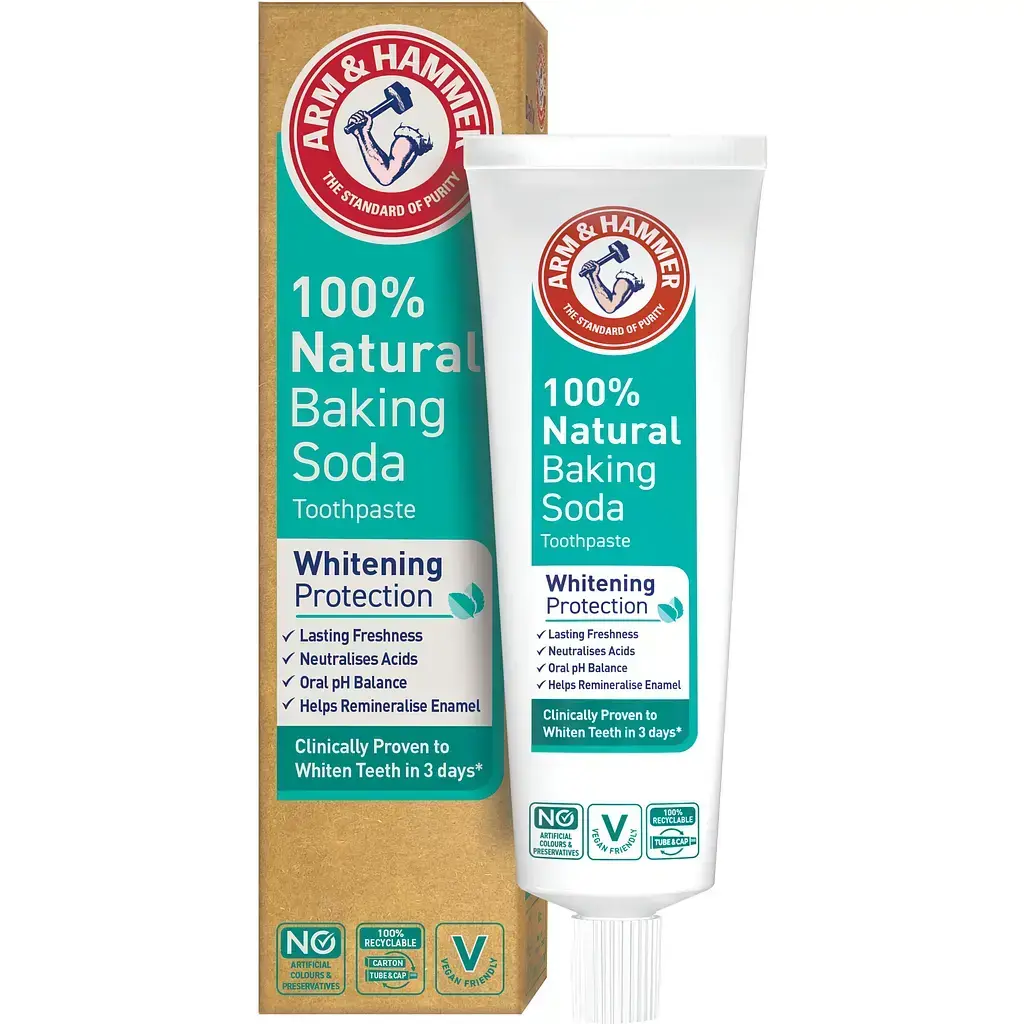 Зубная паста Arm&Hammer 100% Natural Baking Soda Toothpaste 75 мл фото1