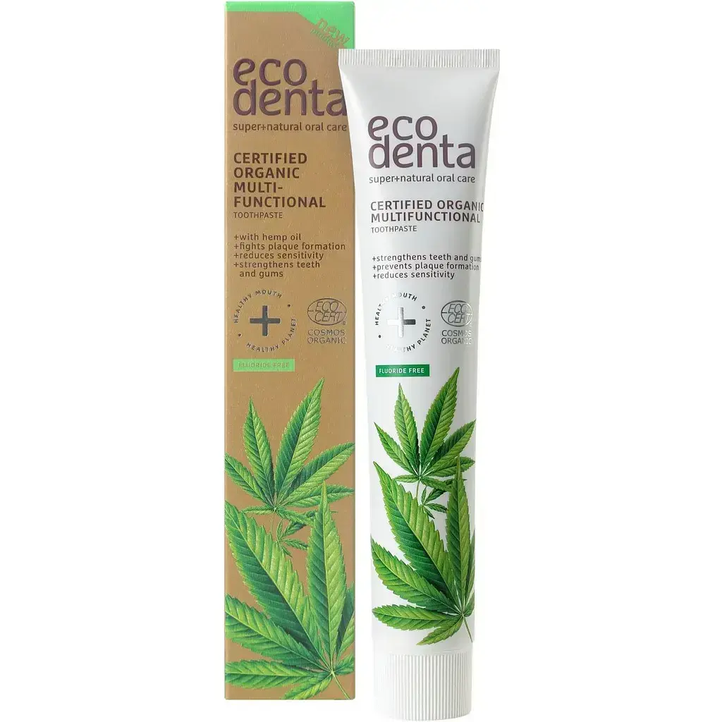 Зубная паста Ecodent Organic с конопляным маслом 75 мл фото1