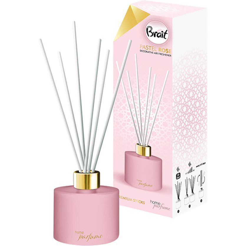 Декоративний освіжувач повітря Brait Pastel Rose 100 мл фото1