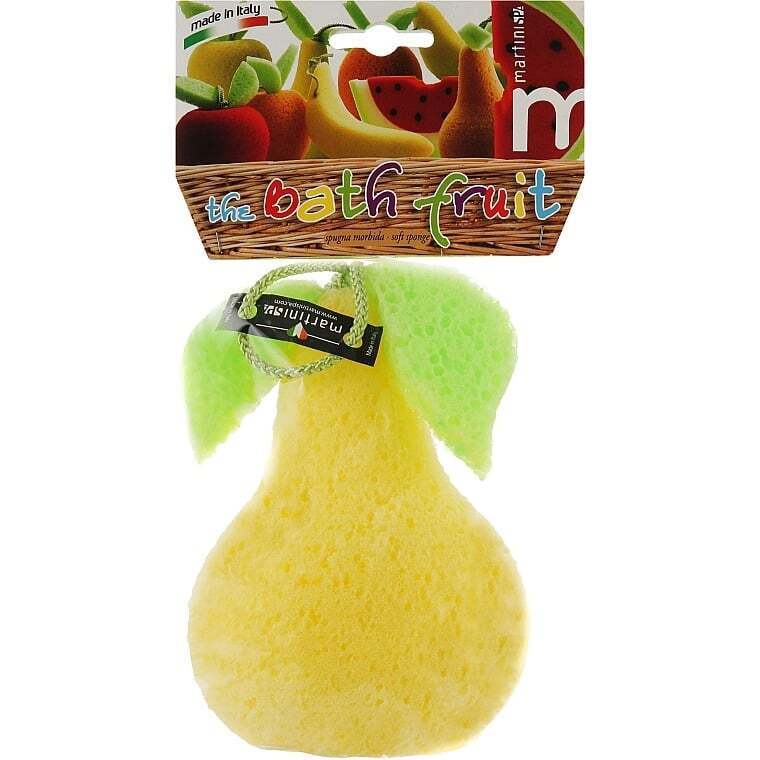 Дитяча губка Martini Spa Baby Bath Sponge Pear, груша (0074H10) фото1
