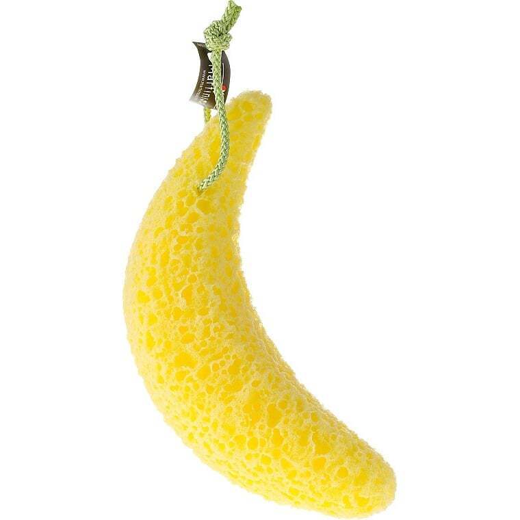 Детская губка Martini Spa Baby Bath Sponge Banana, банан (0084H10) фото1