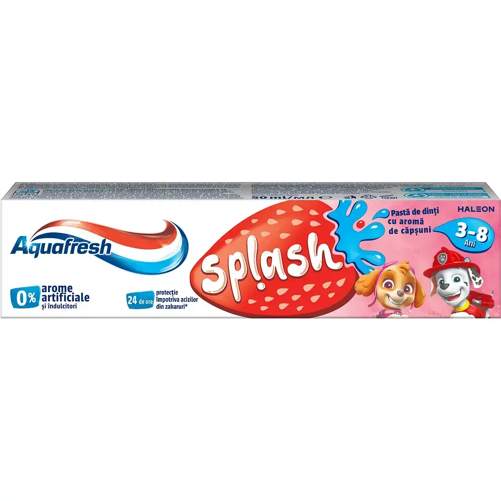Детская зубная паста Aquafresh Splash, от 6 до 8 лет, 50 мл фото1