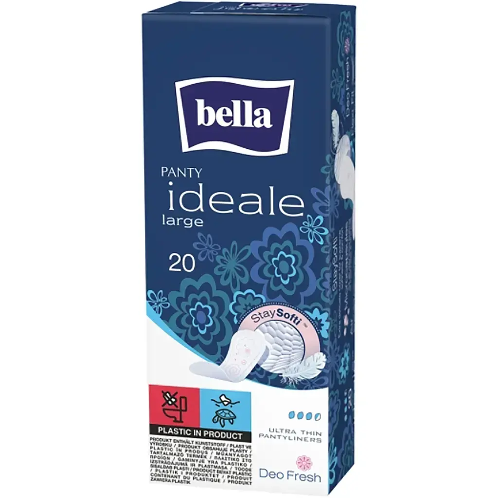 Щоденні прокладки Bella Panty Ideale Large 20 шт. фото1
