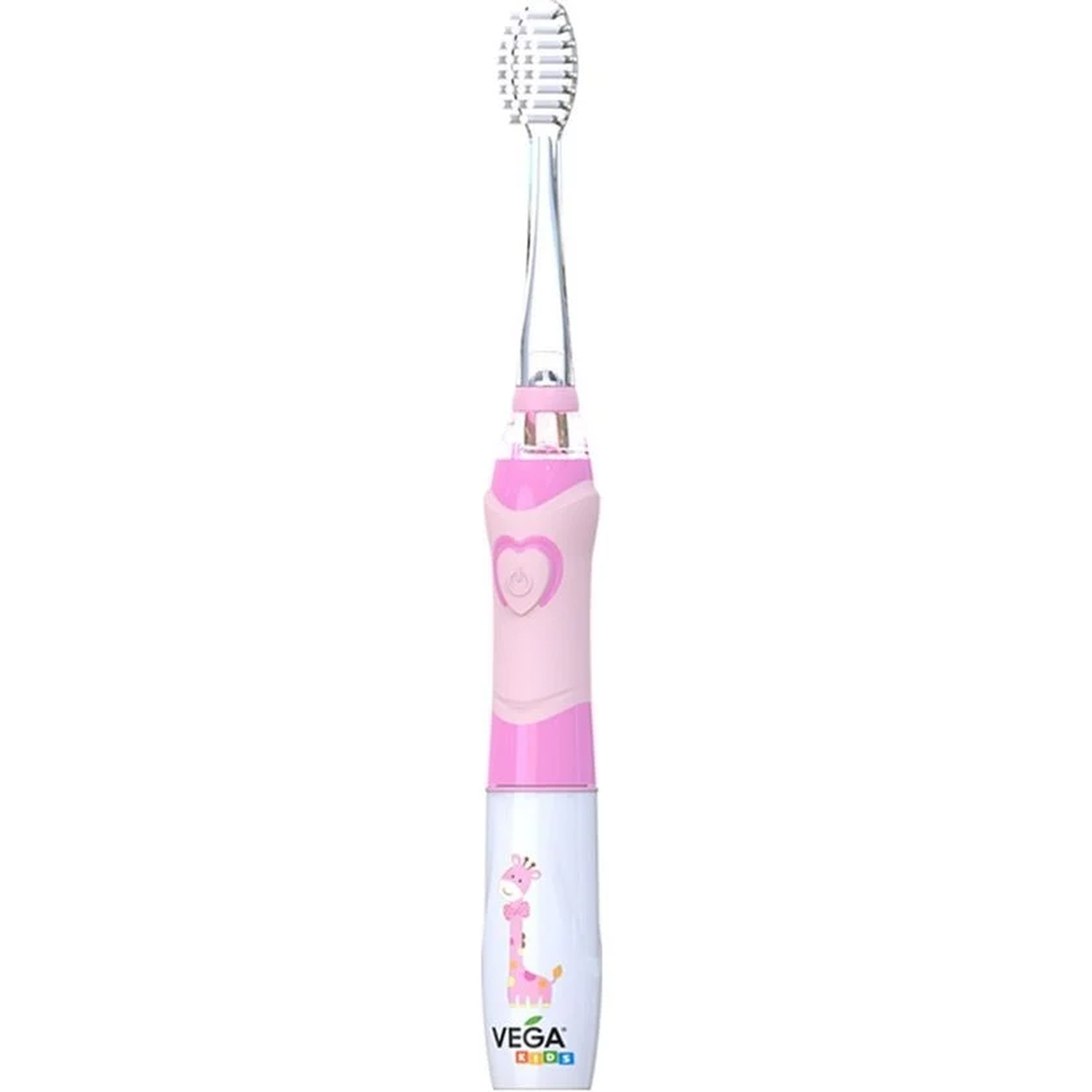 Електрична дитяча зубна щітка Vega Kids VK-400P Light-Up звукова рожева фото1