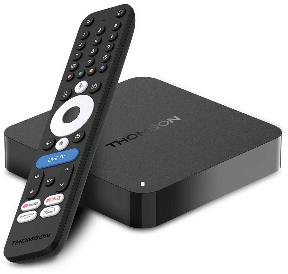 Медіаплеєр Thomson Streaming Box 4K UHD 245G фото1