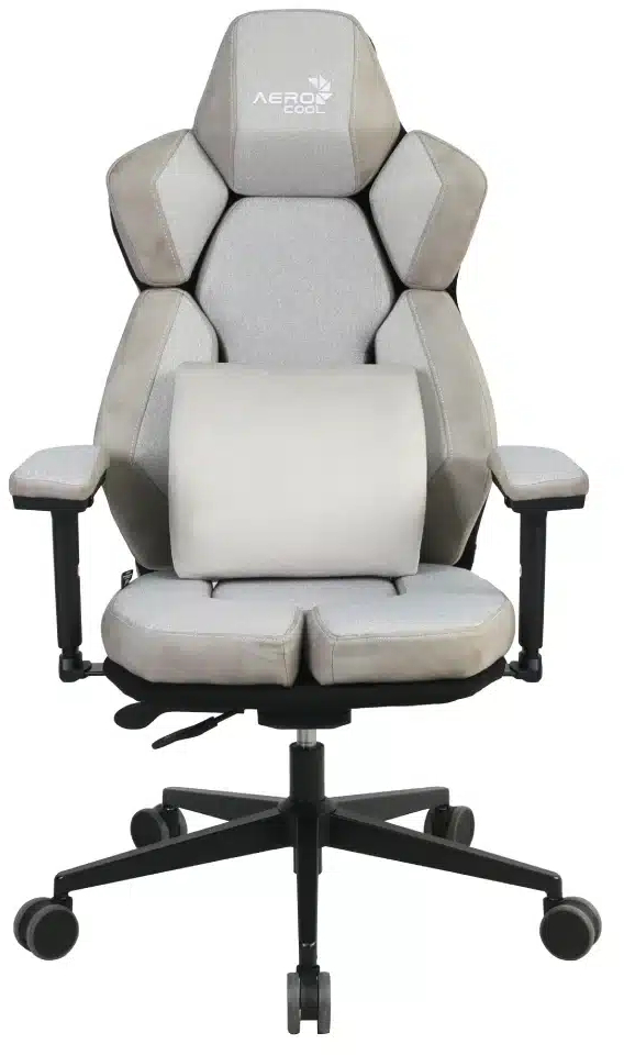 Крісло ігрове AeroCool XTAL Loft Air Light Grey (TEGC-2100104.41) фото1