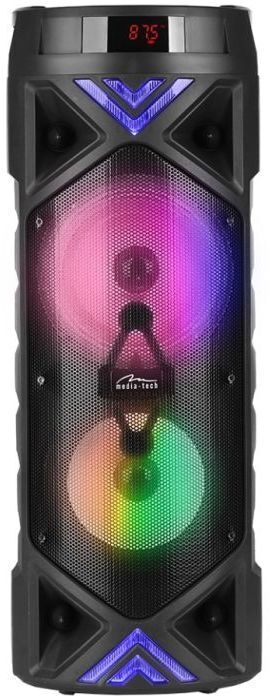 Акустична система 1.0 Media-Tech 50W Bluetooth LED чорна фото1