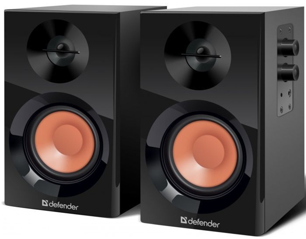 Акустическая система 2.0 Defender Aurora S12, 10Вт (RMS) MDF чорна фото1
