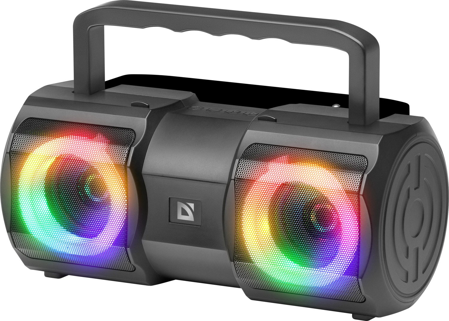 Акустична система Defender 1.0 Beatbox 20Вт, Light/BT/MIC/FM/USB/TF