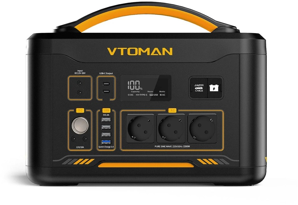 Зарядная портативная электростанция Vtoman Jump 2200W (Jump 2200) фото1