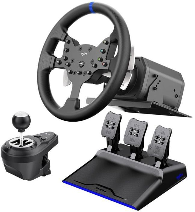 Кермо з педалями та коробкою передач PXN-V99 Bundle фото1