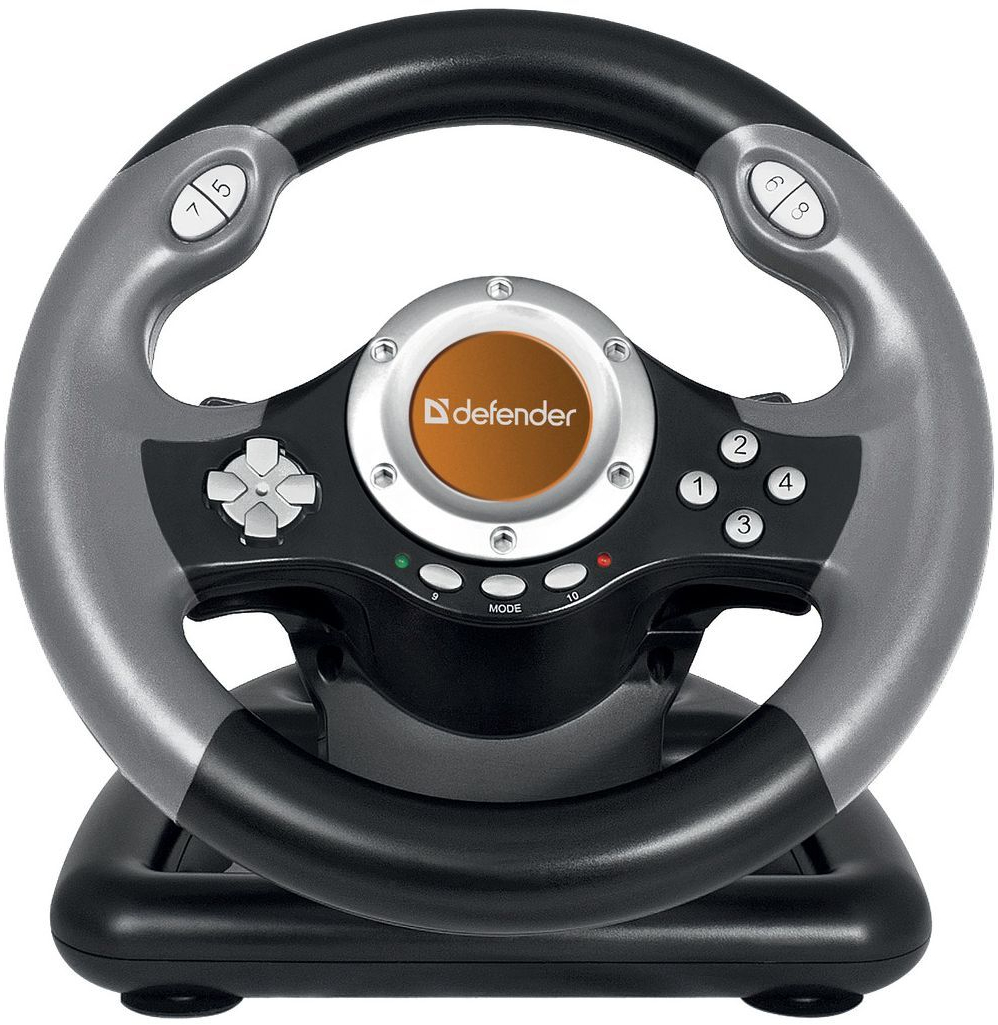 Ігрове кермо Defender Challenge Mini, USB фото1