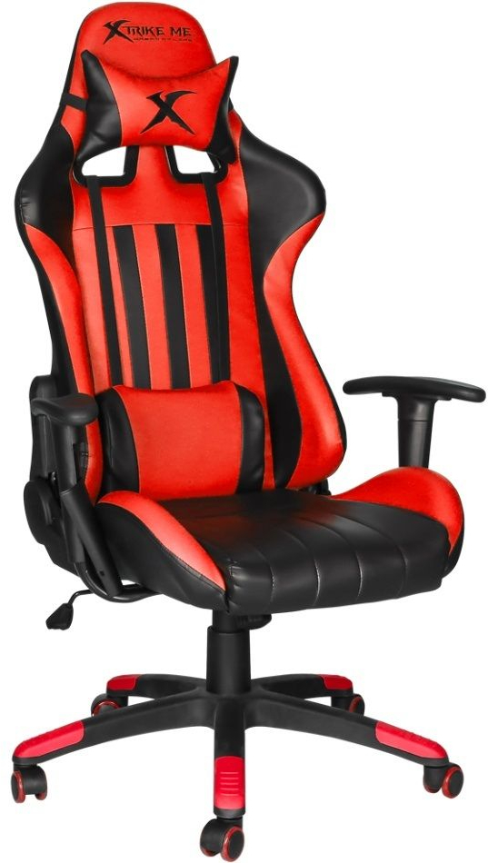 Крісло ігрове XTRIKE ME Advanced Gaming Chair GC-905, 50мм, чорно-червоне фото1