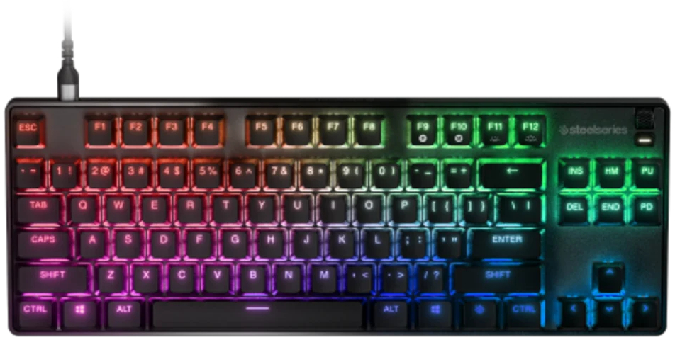 Ігрова клавіатура оптична SteelSeries Apex 9 TKL UA фото1