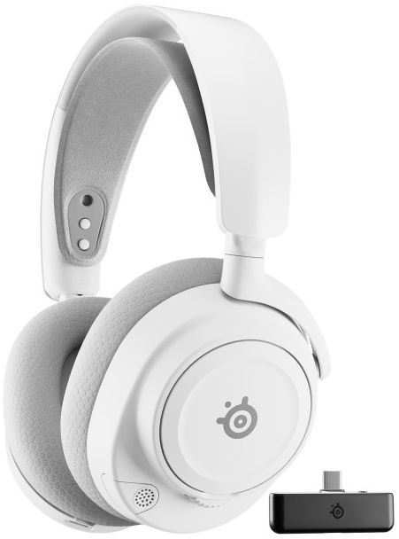Ігрова гарнітура SteelSeries Arctis Nova 7P Gen 2 Wireless White фото1
