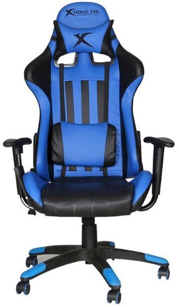 Крісло ігрове XTRIKE ME Advanced Gaming Chair GC-905, 50мм, чорно-cине фото1