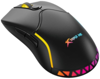 Мишка XTRIKE ME GW-610, ігрова бездротова 8000dpi., 7кн., RGB, чорна