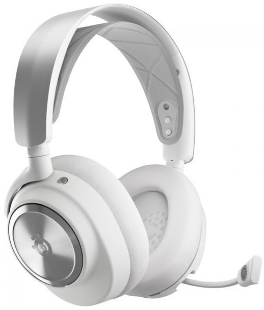 Ігрова гарнітура SteelSeries Arctis Nova Pro Wireless X White фото1