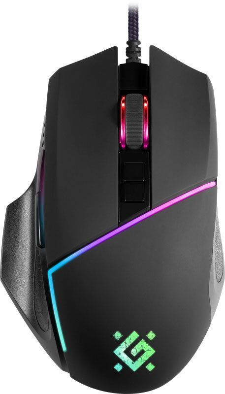 Мишка Defender Warfame GM-880L ігрова, 12800dpi., 8кн., RGB фото1