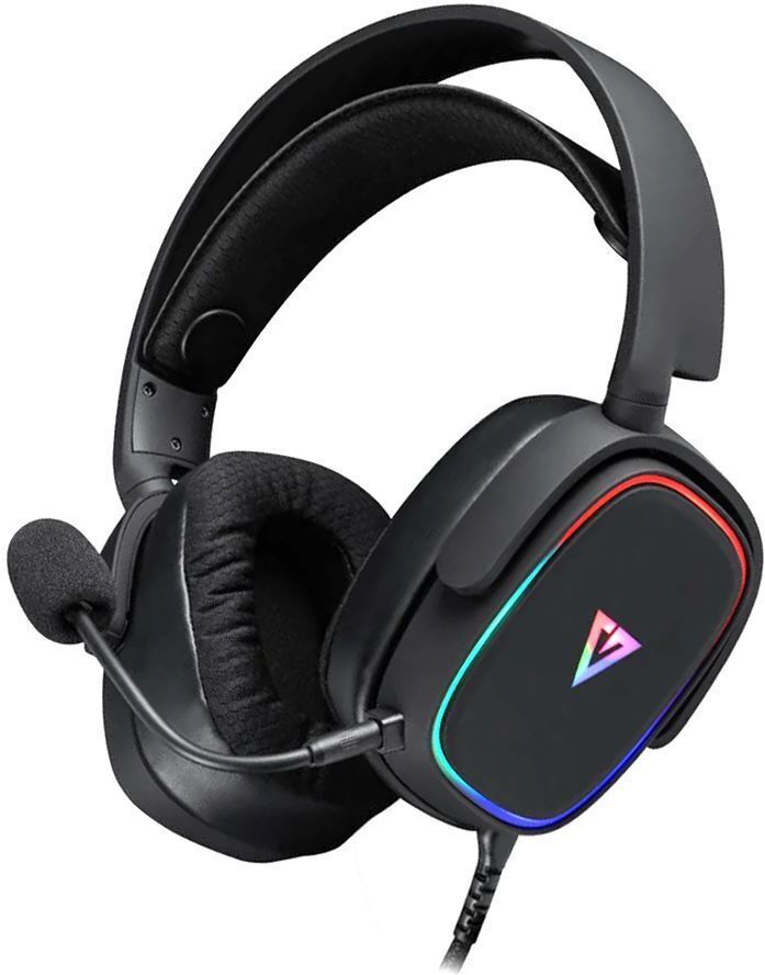 Ігрова гарнітура Modecom Volcano RGB Prometheus 7.1 Black USB фото1