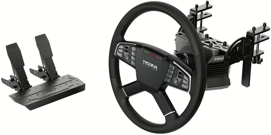 Кермо і педалі MOZA R5 Trucking Bundle for PC (RS071_Moza) фото1