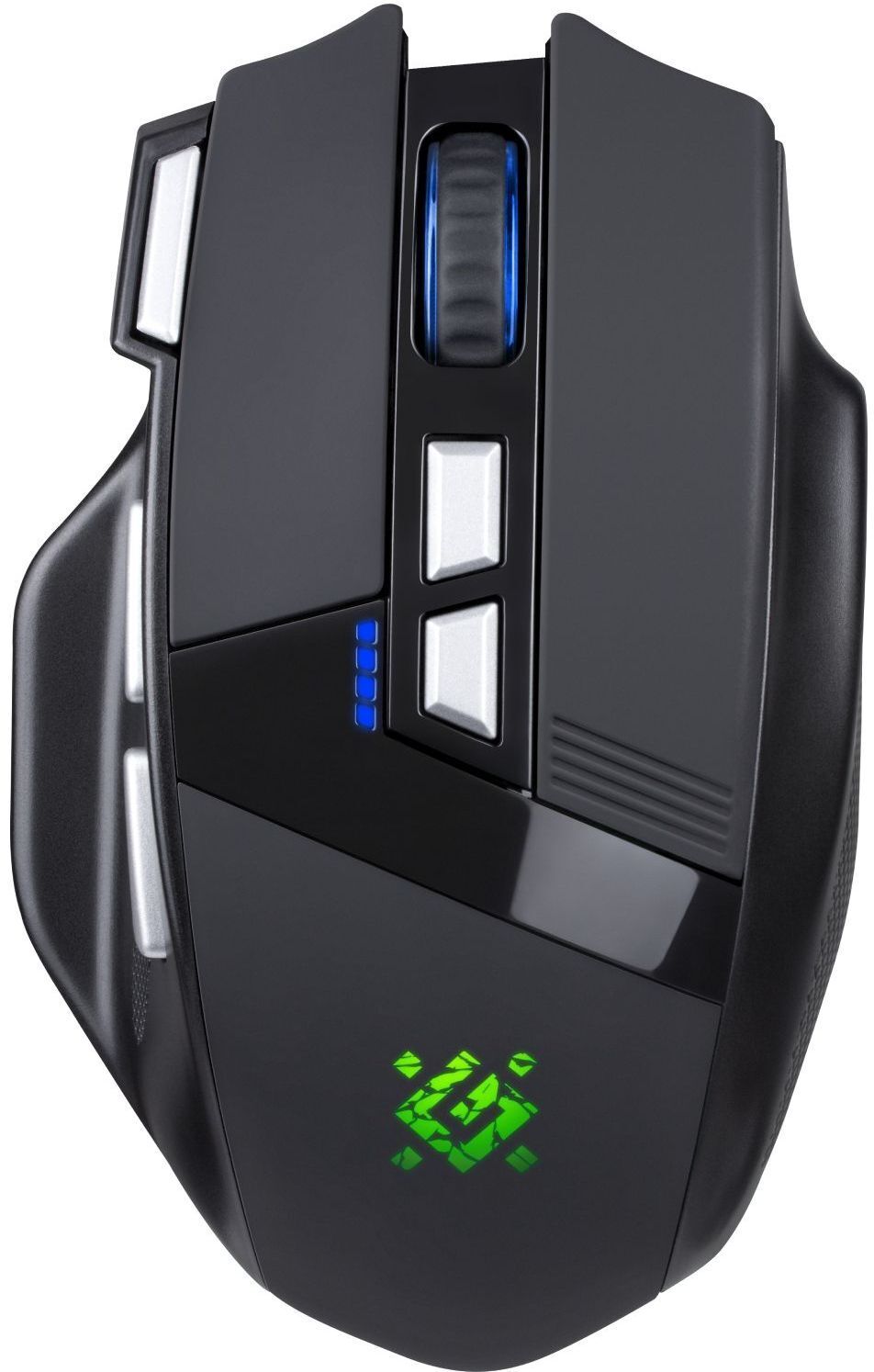 Мышь игровая беспроводная Defender Knight GM-885 8кн. 3200 dpi. 400 mAh черная фото1