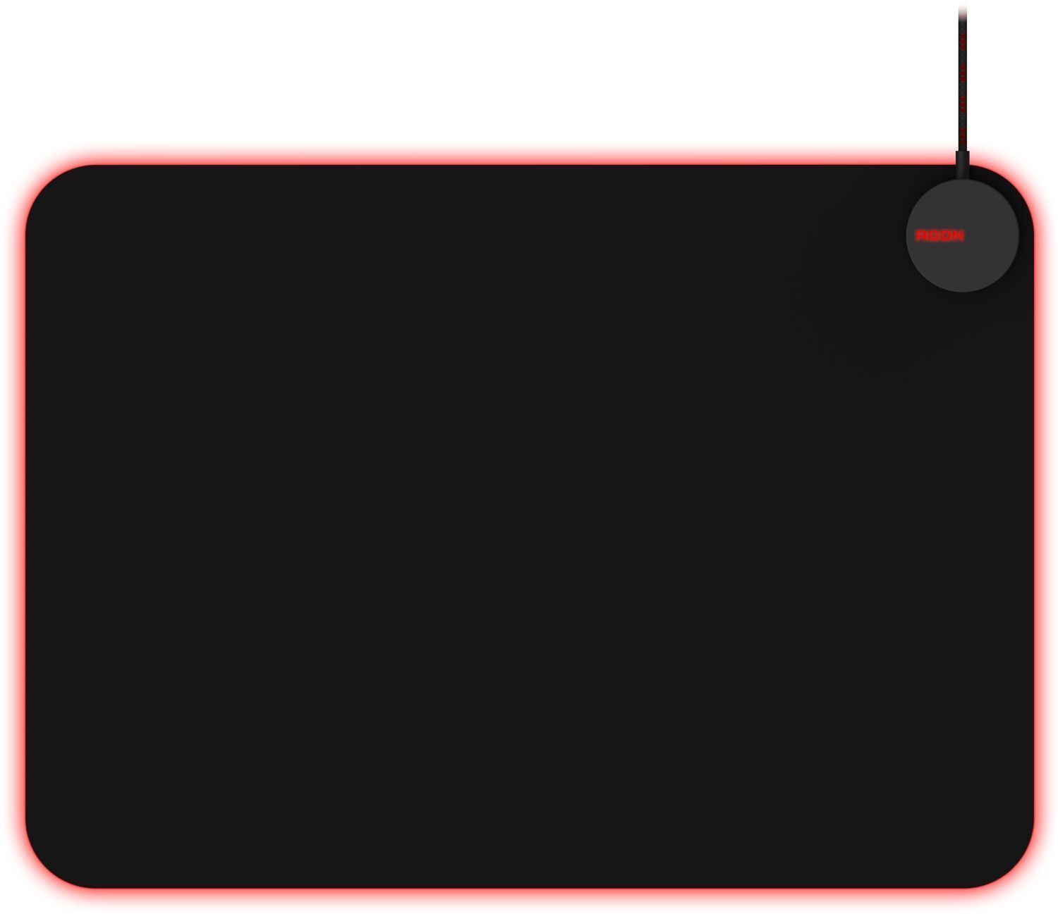 Ігрова поверхня AOC AGON AMM700 RGB Mouse Pad M 357x256x13мм фото1