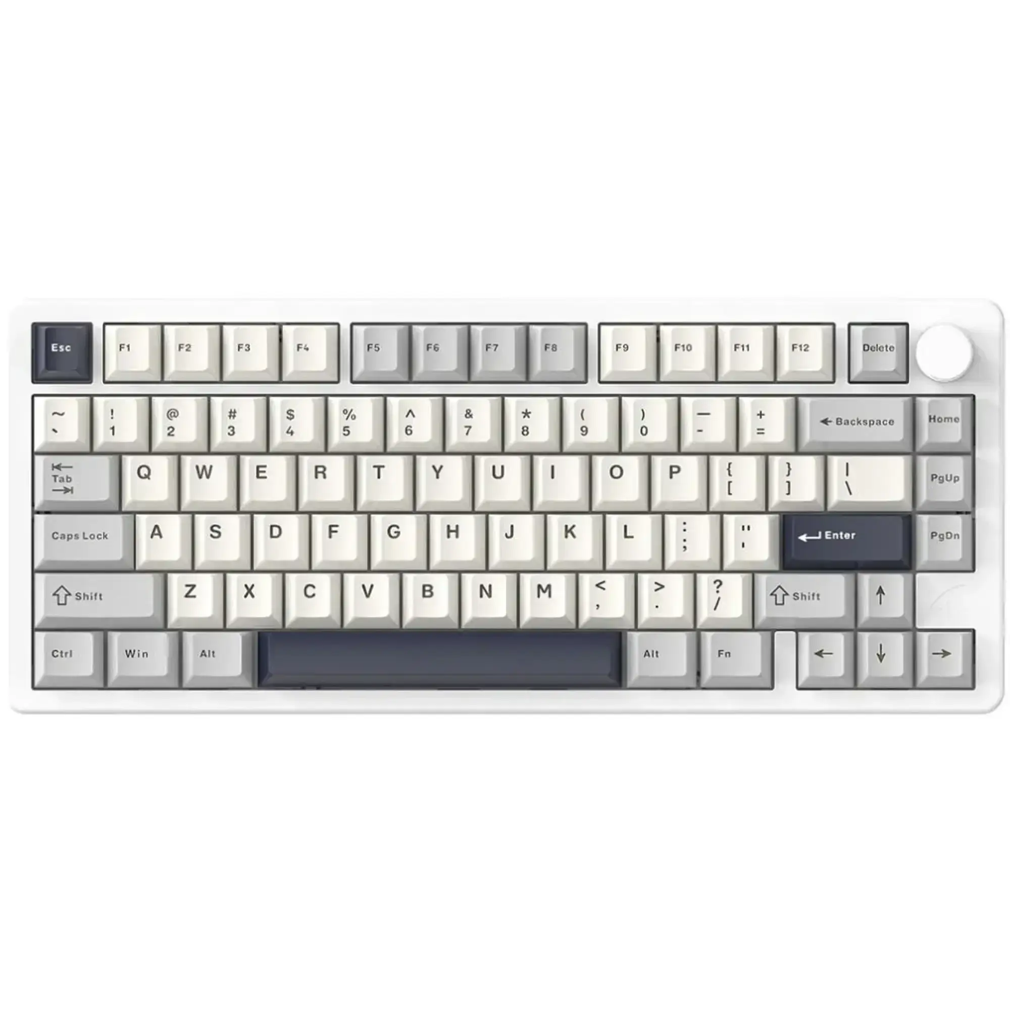 Клавіатура ігрова механічна Attack Shark X86 Starlight White фото1