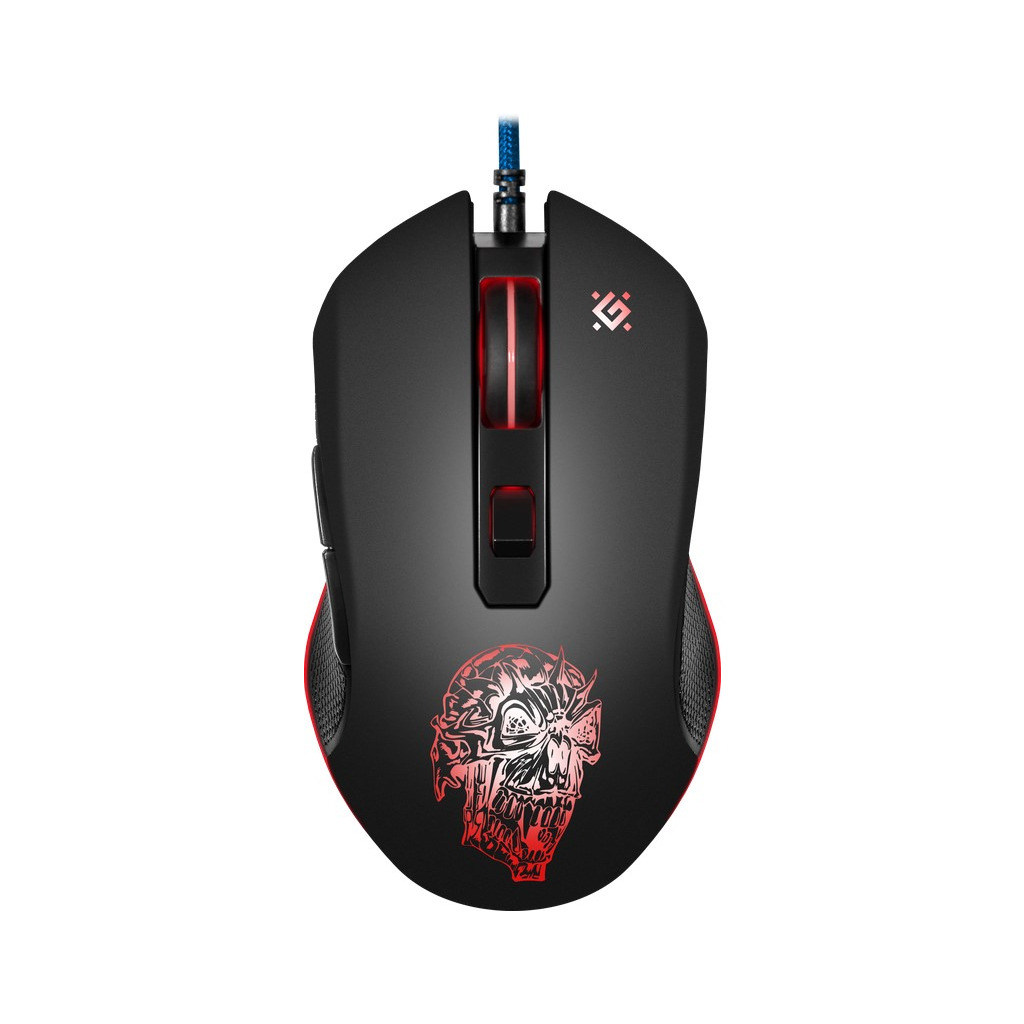 Мышь игровая Defender Sleipnir GM-927 (+коврик), 6кн. 12800dpi. черная фото1