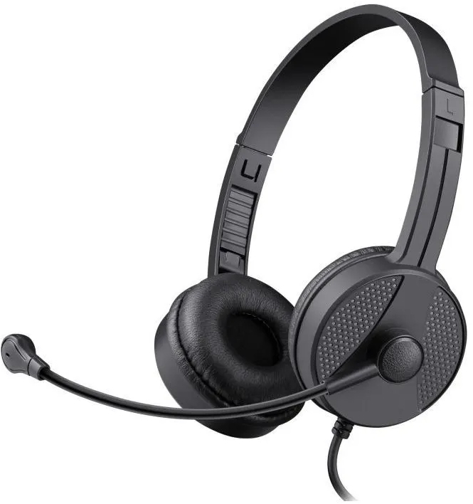 Гарнітура Defender Tune 160 2x3,5мм, 1,8м, чорна фото1