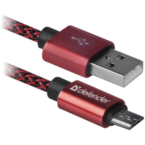 Кабель USB 08-03T PRO USB 2.0 Червоний, AM — MicroBM, 1м, 2.1A