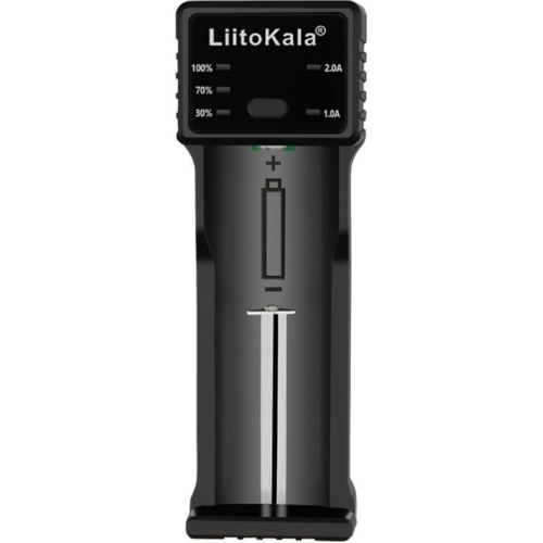 Зарядное устройство LiitoKala Lii-100C, для NiCd, NiMH, Li-ion аккумуляторов, с током зарядки до 2 А, Power Bank