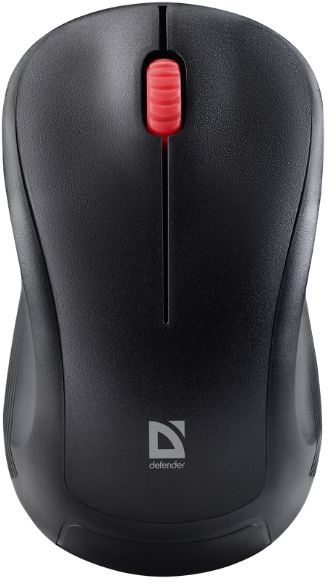 Мишка Defender Bit MB-205 3 кн. 1200 dpi, безшумная, черная фото1