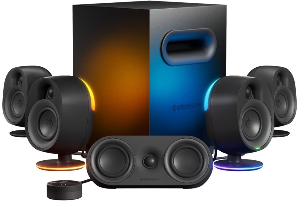Акустическая система 5.1 SteelSeries Arena 9 Bluetooth RGB фото1