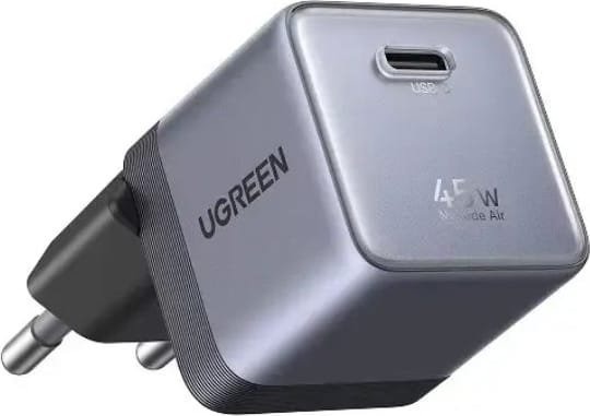 Зарядное устройство Ugreen 1xUSB 45W (USB-C) Gan X840 Grey (95692B) фото1