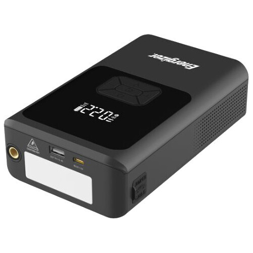 Пускозарядное устройство автомобильное Jump Starter 10000mAh 37W USB-C, USB-A, фонарь 2W Energizer