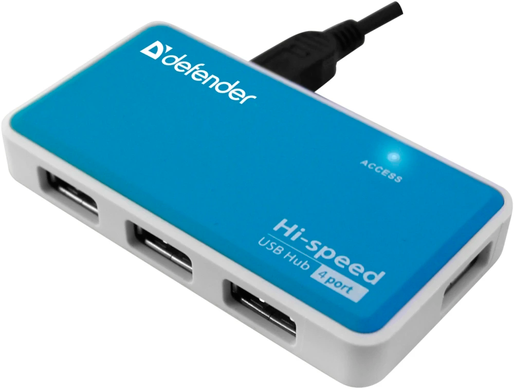 Хаб USB Defender Quadro Power 4-port USB2.0 фото1