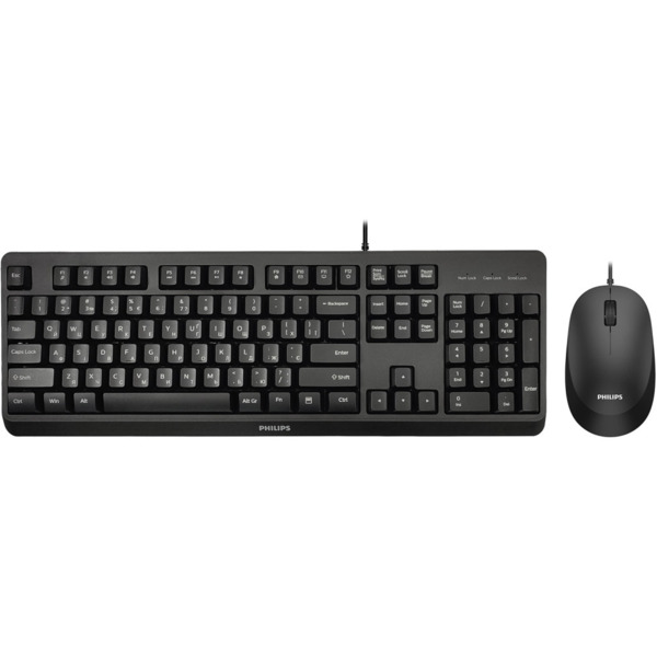 Комплект проводной Philips 6207 UA черный (SPT6207BL/00)