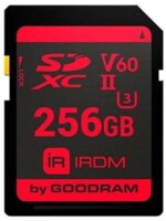 Карта пам'яті Memory card SD 256Gb GoodRAM IRDM SDXC V60 UHS-II U3 Retail