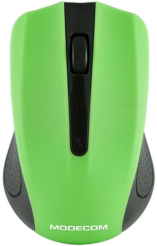 Мишка Modecom MC-WM9, чорна-зелена фото1