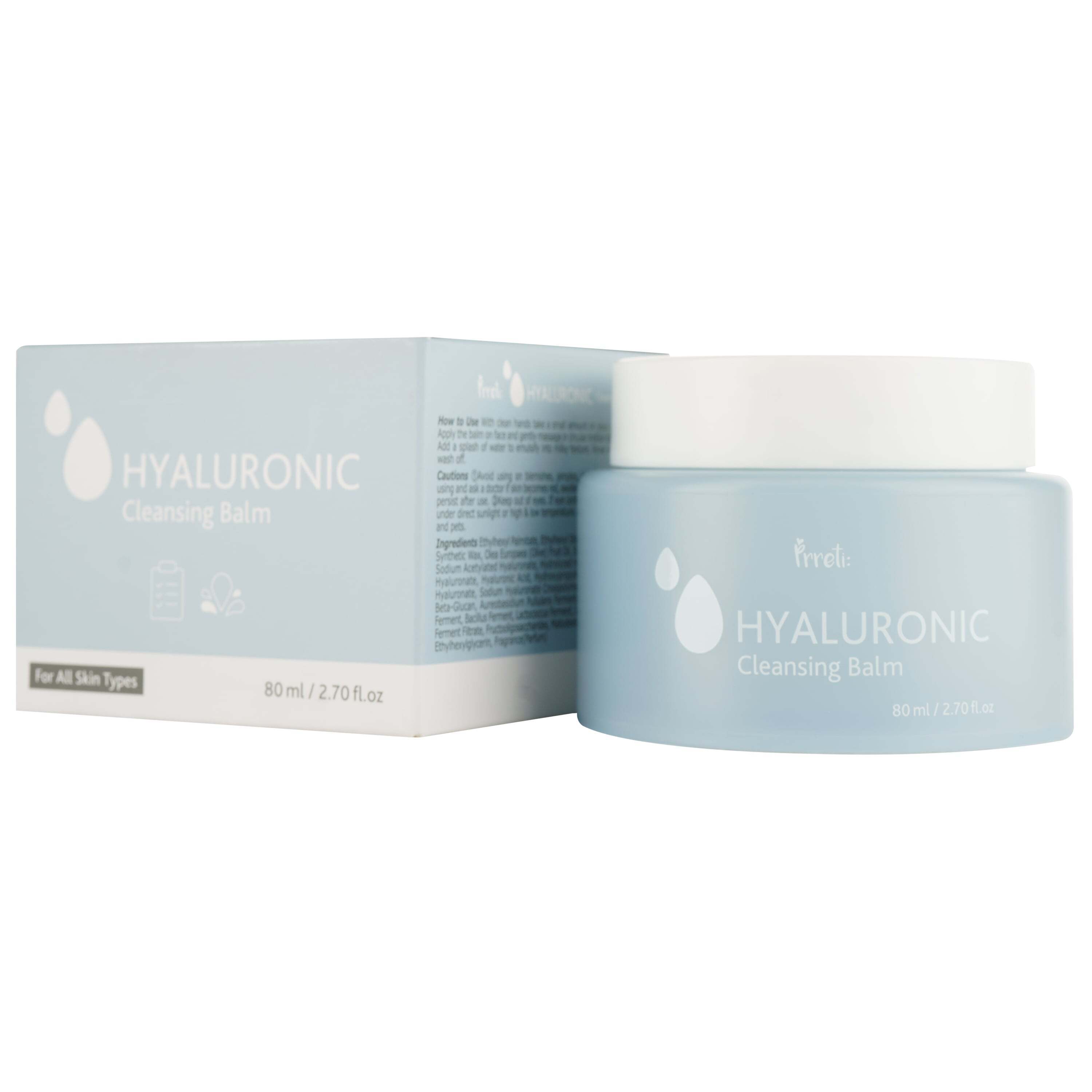 Бальзам для демакияжа Prreti Hyaluronic, 80 мл фото1