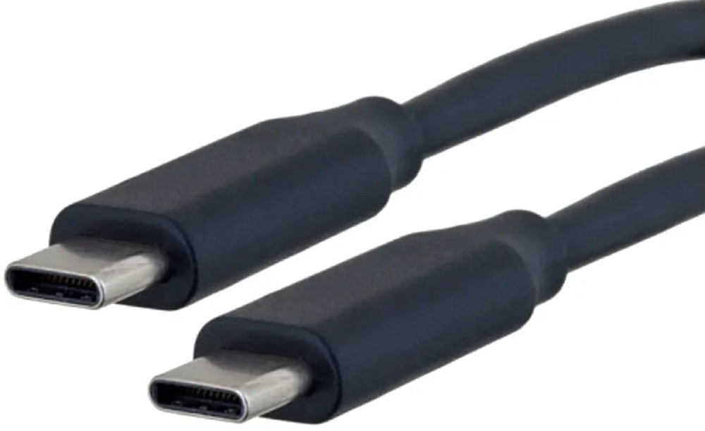Кабель USB 2.0 Type-C M-M, 1,8м (60W) чорний