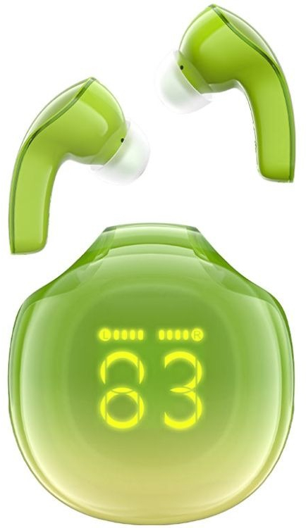 Навушники TWS Acefast T9 avocado green фото1