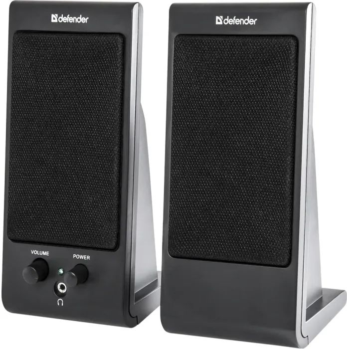 Акустична система 2.0 Defender SPK-170, 2Вт, чорна, пластик, USB фото1