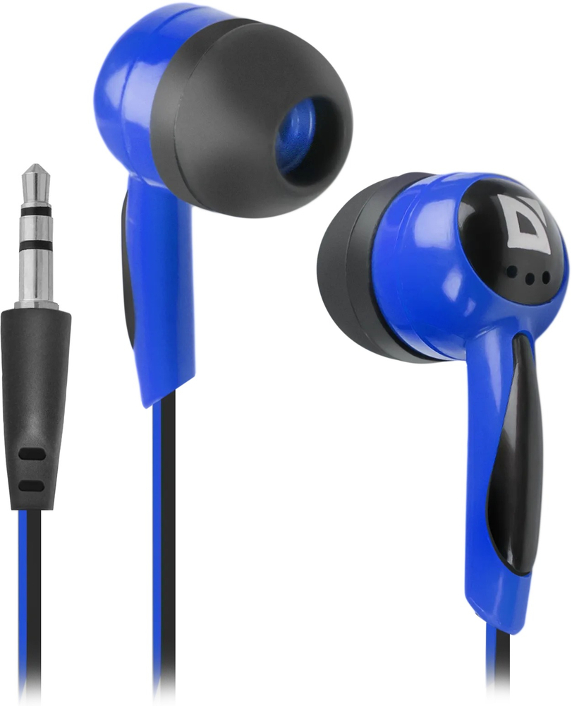Навушники Defender Basic 604 Blue фото1