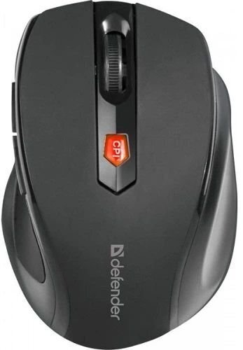 Мишка Defender Ultra MM-315 1200dpi., 6кн. черная фото1