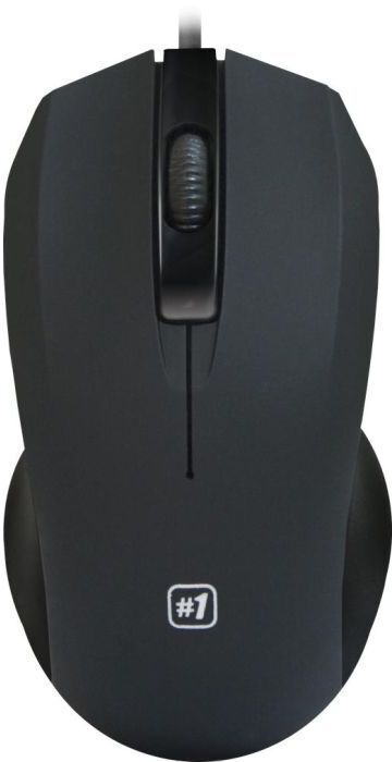 Мишка Defender MM-310, 3кн., 1000 dpi, черная фото1