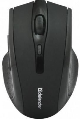 Мишка Defender Accura MM-665 6 кн. 1200 dpi, черная фото1