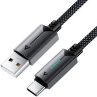 Кабель USB 2.0 AM-Type-C M, 1.2 м, 60W C19-04 Black Acefast